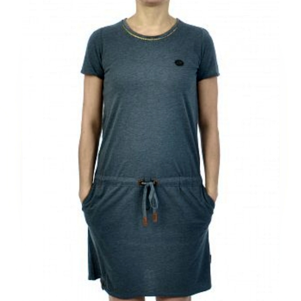 Naketano Lounge Dress Romper Drawstring Gray